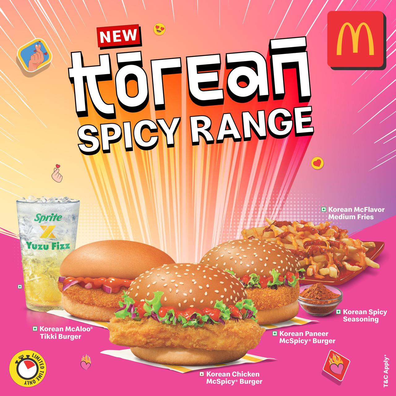 McDonald’s India - N&E Introduces Korean Spicy Range - BW Retail World